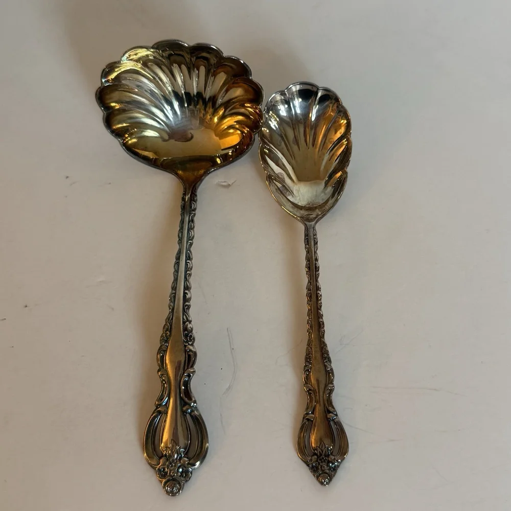 International Deepsilver SilverPlate Flatware Set 62 PCs 12 Servings Orleans Box